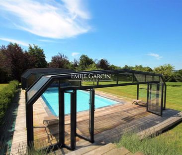 Normandie Proche Deauville, à louer, belle propriété avec piscine et cabane dans les arbres. - Photo 6