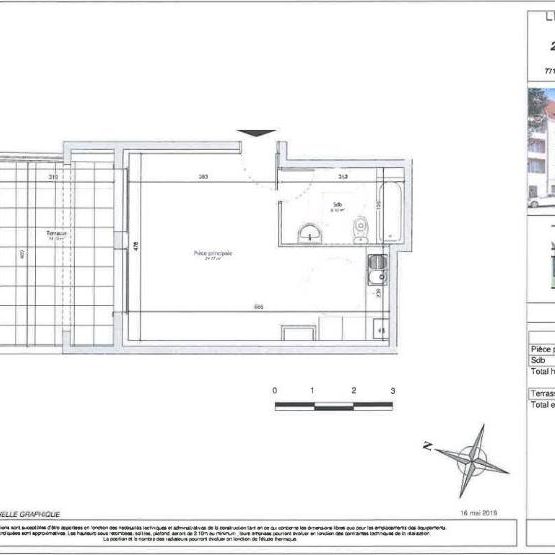 Location Appartement 1 pièce 30m² BROU SUR CHANTEREINE 77177 - Photo 2