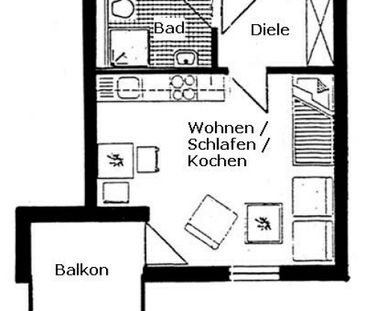 APARTMENT MIT KÜCHE, BALKON, AUFZUG UND TIEFGARAGENSTELLPLATZ... - Photo 4