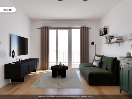 location Appartement T2 DE 43m² À COURBEVOIE - Photo 3