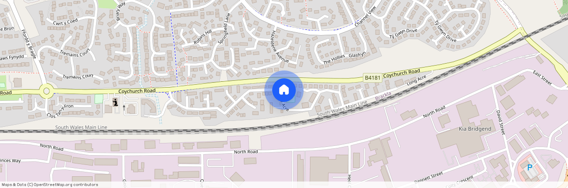Longacres, Brackla, Bridgend