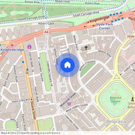 Kinnerton Yard, Knightsbridge, SW1X