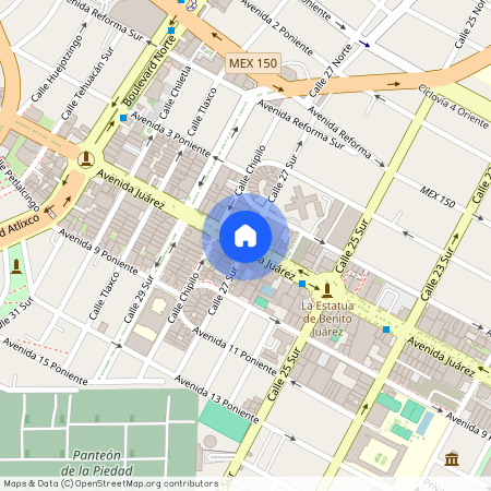 27 sur #795, Colonia La Paz, C.P. 72160, Puebla