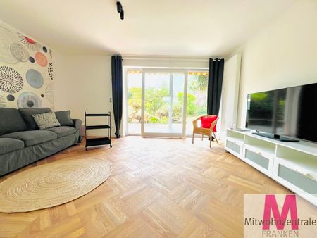 Modernes Wohnen mit Garten – Stilvoll möblierte 2-Zimmerwohnung in zentraler Lage Nürnbergs - Photo 3