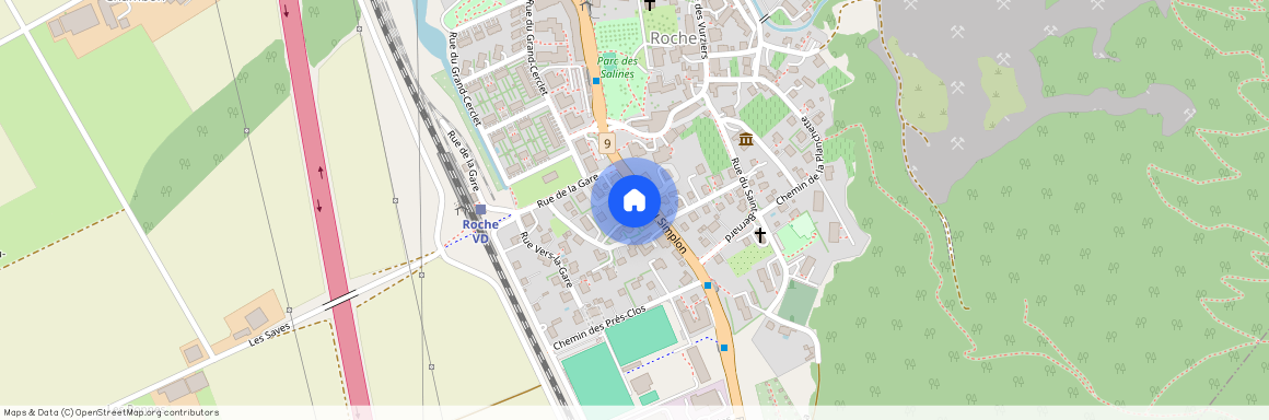 Route du Simplon 20, Roche