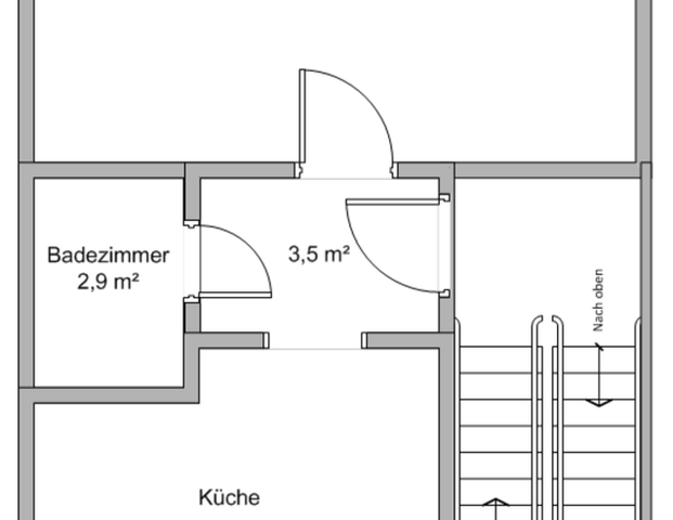 Frisch renovierte 1-Zimmer-Dachgeschosswohnung in 42275 Wuppertal - Photo 1