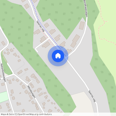 Sparres väg 16, Bro