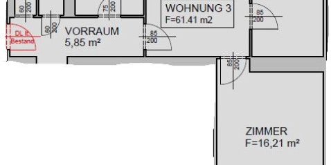 Unbefristete 3-Zimmer-Wohnung mit Balkon! - Foto 3