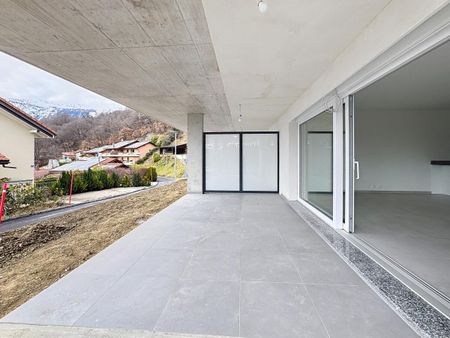 Savièse, appartement neuf de 3.5 pièces avec une grande terrasse couverte - Photo 3