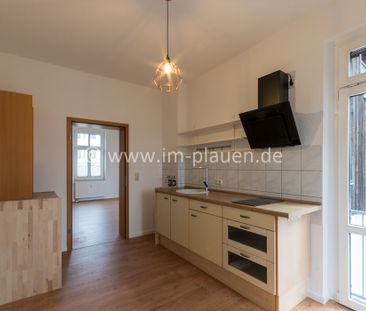 1 Zimmerwohnung im Stadtzentrum von Plauen - Bad mit Fenster - Küch... - Photo 1