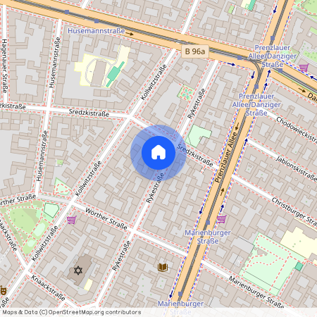 Rykestraße 40, 10405 Pankow - Prenzlauer Berg