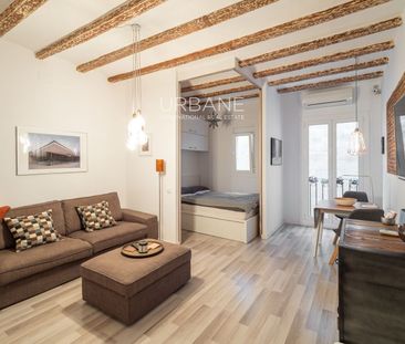 Encantador apartamento amueblado de 1 dormitorio en El Raval, Barce... - Photo 3