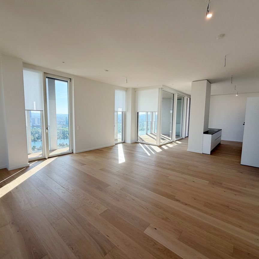 2 Monate mietzinsfrei: 3-Zi.-Erstbezug mit Sauna & Skylineblick - Foto 1