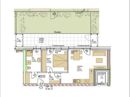 Gartenwohnung mit Car- und E-Bike Sharing Möglichkeit…! - Foto 3