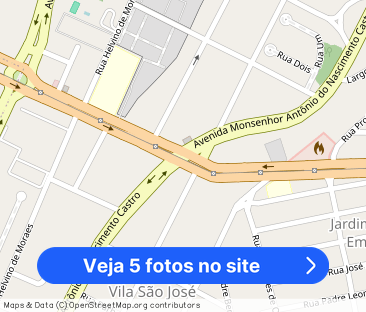 Kitnet com 1 dormitório no bairro Vila São José em Taubaté - Foto 1