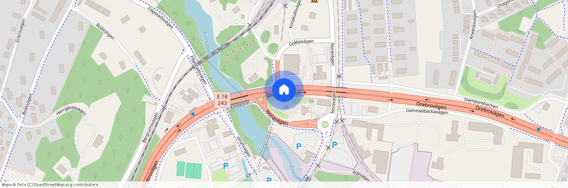 Örebrovägen, Karlskoga