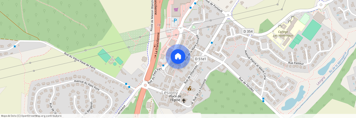 77150, Lesigny