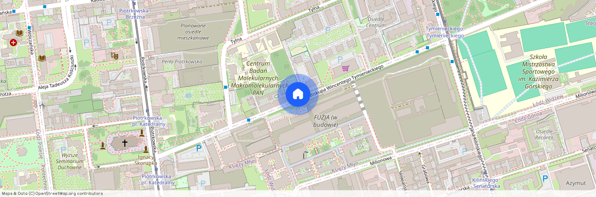ul. ks. bp. Wincentego Tymienieckiego, Centrum, Śródmieście, Łódź, łódzkie