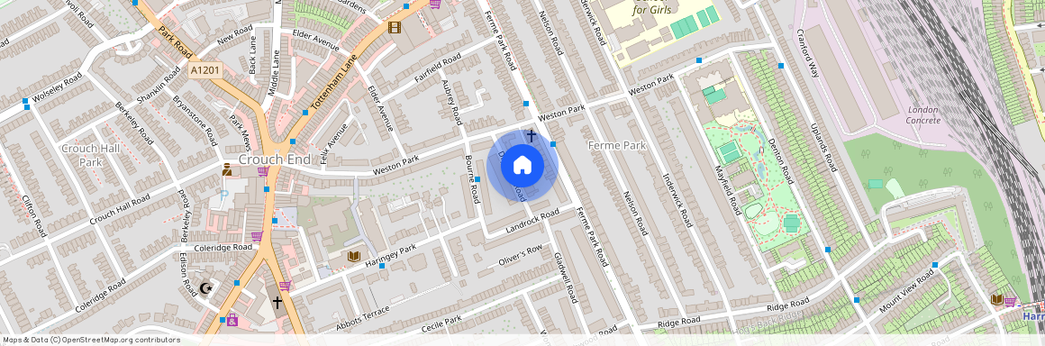 Drylands Road London N8, London, N8