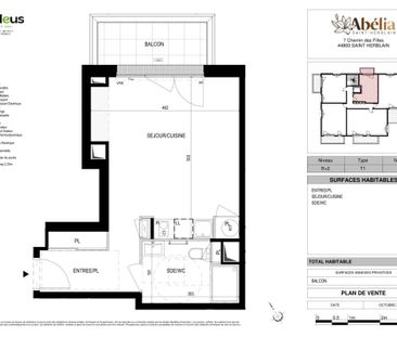 Location Appartement 1 pièce 31m² ST HERBLAIN 44800 - Photo 2