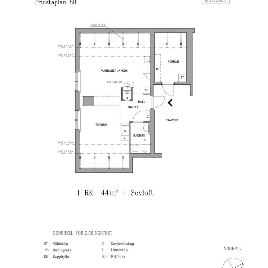 Fridstaplan 8 B, våning 2 - Foto 2