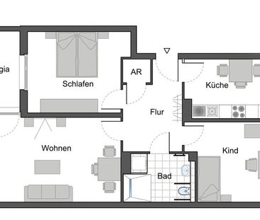 Neubauwohnung in Darmstadt-Ludwigshöh. Erstbezug! - Photo 1
