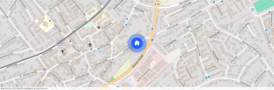 53757, Sankt Augustin  Hangelar