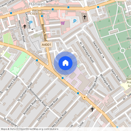 Hanwell Square, Hanwell, London, W7