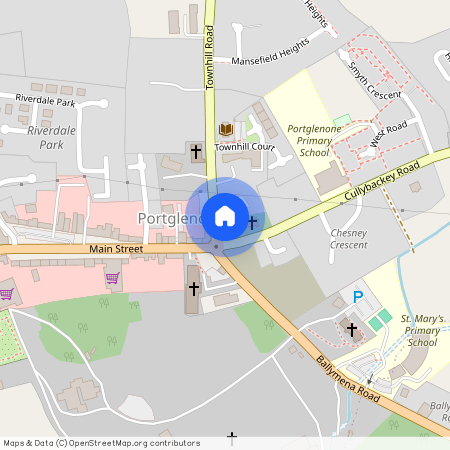 First Floor Apartment, 3 Townhill Road, Portglenone, Ballymena, BT44 8AD