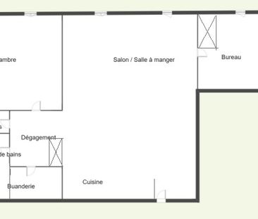 Location Appartement 2 pièces 70m² AGEN 47000 - Photo 5