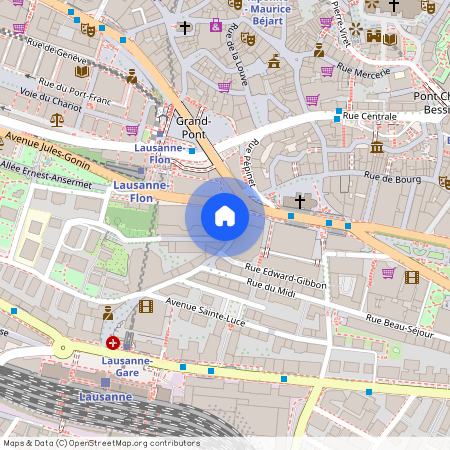 Rue du Petit-Chêne 10, 1003 Lausanne