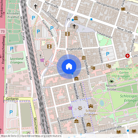 Hauptstraße, 91054, Hauptstraße    Erlangen