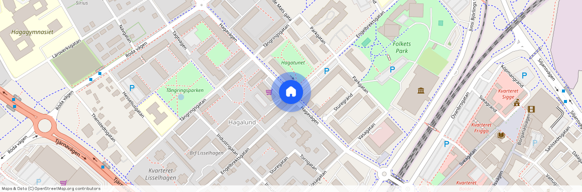 Hagavägen, Borlänge