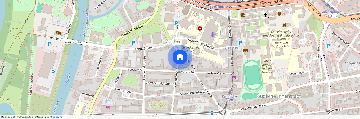 Zwingerstraße 1, (südliche Innenstadt), 06110 Halle (Saale)