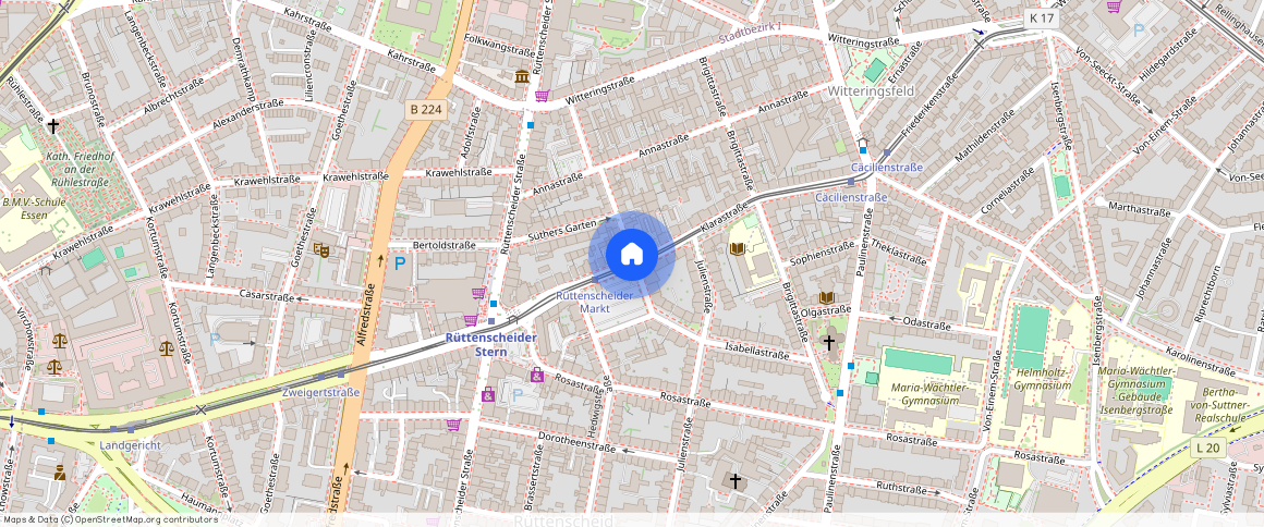 45130 Essen–Rüttenscheid