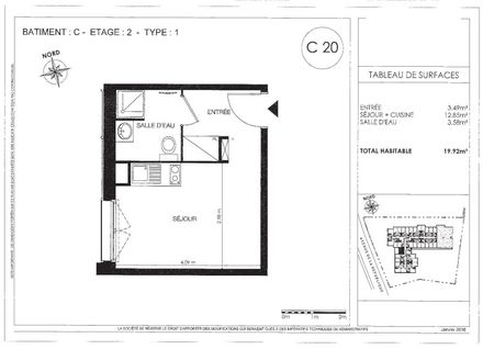 Location Appartement 1 pièce 19m² ISLE 87170 - Photo 5