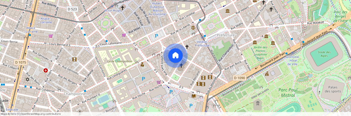 8 rue de Strasbourg GRENOBLE