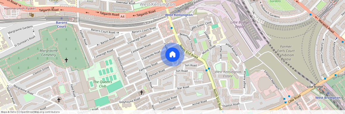 Challoner Mansions, Challoner Street, London, W14