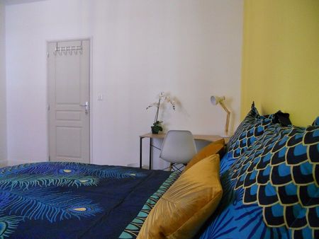 CHAMBRE EN COLOCATION AVEC SALLE DE DOUCHE ET TOILETTES PRIVES PROCHE IUT/ INSET/ (ELISA ET LYCEE HENRI MARTIN A 8 MIN EN BUS) - Photo 2