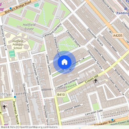 Queens Gardens, Bayswater, W2