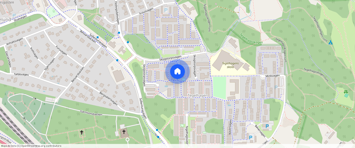 Skogstorpsvägen, Sollentuna