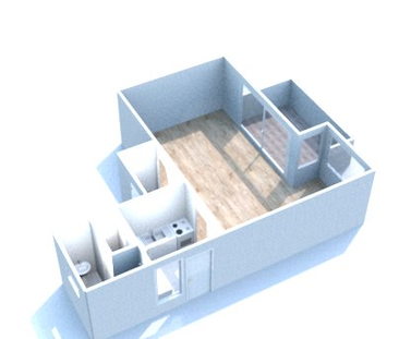 Helles Apartment mit Einbauküche und geräumigen Balkon in Wald zu v... - Photo 1