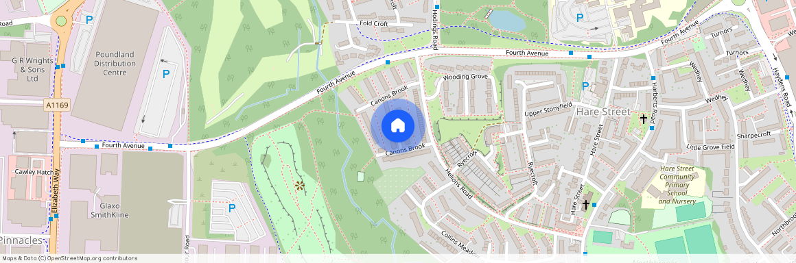 Canons Brook, Harlow