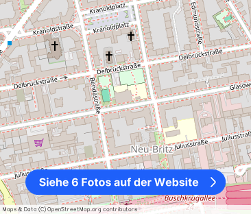 Charmante 2-Zimmer-Wohnung mit Balkon in Berlin-Neukölln - Foto 1
