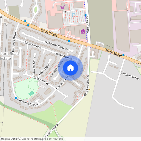 Cuthbert Avenue, Gilesgate, Durham, DH1 2EE, Durham