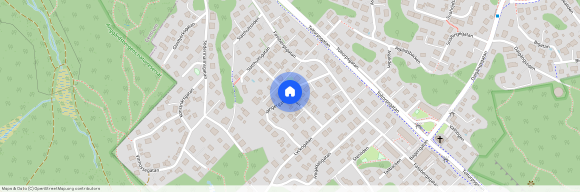 Slingergatan, Mölndal