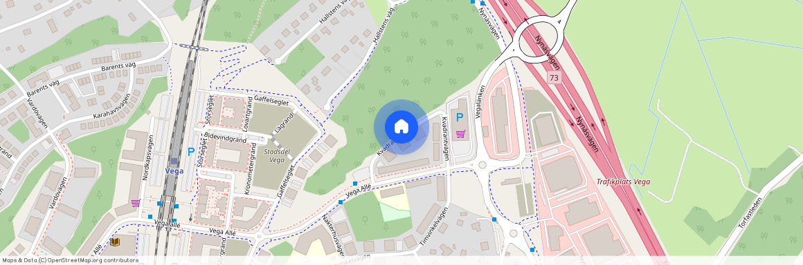 Kvadrantvägen, Haninge