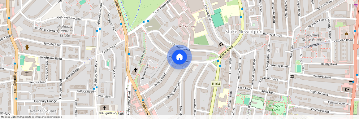 Clissold Crescent, Stoke Newington