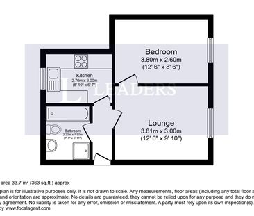 1 bedroom maisonette to rent Felton Close, LU2 - Photo 4