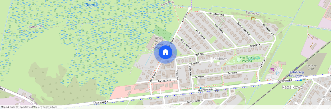 ul. Koralowa, Kołobrzeg, kołobrzeski, zachodniopomorskie